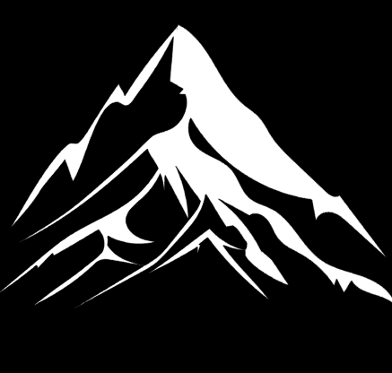 Vinyl Designs - Mountain Wall Art No 3