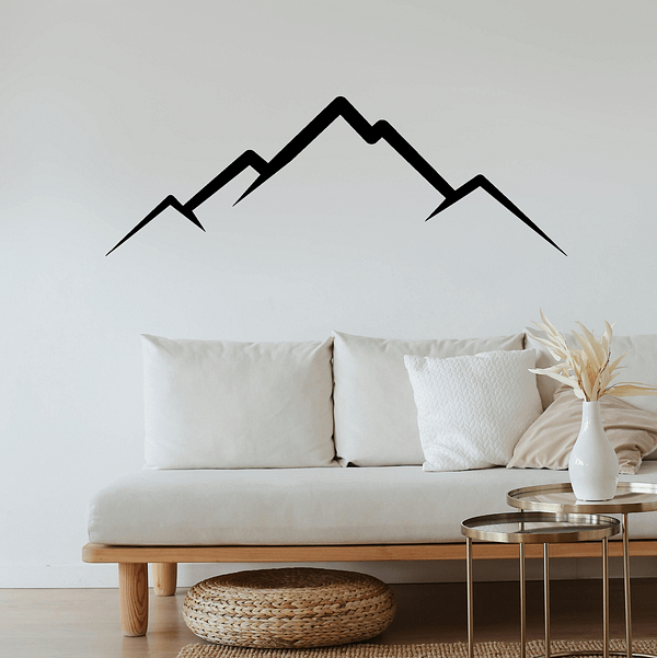Vinyl Designs - Mountain Wall Art No2